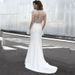2026 European And American Women's Spring Fashion New Wish Sexy V-neck Sheer Gown Dress_ecoleips.com