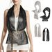 Women’s Clothing Glittery Look Diamond Grid Fishnet Headscarf Sexy Backless Deep V Vest Top_ecoleips.com