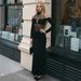 Women's Solid Color Round Neck Mesh Splicing Slim Dress Long Sleeve Fashion Autumn New European American Style_ecoleips.com
