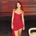 New European And American Cro-Border Women's Fashion Sexy Mesh Irregular Ribbon Slim Fit Backle Strap Short_ecoleips.com
