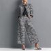 2025 Cross-Border New Turn-Down Collar Slim Fit Women's Fashion European And American Style Long Sleeve Short Jacket_ecoleips.com