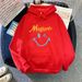 hooded Sweatshirt For Women, American Hiphop Trendy Brand Jacket, Spring And Autumn Fleece-lined Printed_ecoleips.com