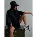 100% Cotton Sweet Fresh Print Outerwear Youthful Loose Slimming Personality Casual Comfortable Round Neck Short Sleeve_ecoleips.com