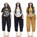 Women's Clothing Summer Bow Tie Set Wide Leg Pants Casual Two-Piece Outfit Short Sleeve Korean Fashion For Youthful Look_ecoleips.com