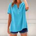 Women's Clothing Cotton And Linen All Match Tops For Women_ecoleips.com