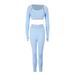 AD631 European And American Cross-border Autumn Fashion Casual Comfortable Sports Tight-fitting Quick-dry Butt-lifting_ecoleips.com
