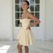 TARUXY Stylish Printed Straps Dress Women's Sleeveless Sexy Backless Waist-Cinching 2026 Summer Vacation Party Mini Dress Female_ecoleips.com