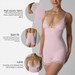 FITS EVERYBODY Lace Lace Triangle Cup With A Nude Feel, Breathable Camisole, Inner Wear Jumpsuit For Women_ecoleips.com