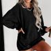 Autumn/Winter Casual Hoodie With Loose Round Neck And Long Sleeves For Women_ecoleips.com