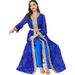 Elegant Middle Eastern Abaya Dress For Women – V-Neck Long Sleeve Two-Piece Set, Modest & Stylish Cross-Border Fashion_ecoleips.com