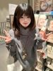 girl Early Autumn Retro Lazy Style Fashion Irregular Pullover Gray Loose For Female Students Cape High Neck Knitted Sweater_ecoleips.com