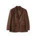 girl Original Quality Three-Piece Set For Women Retro Autumn Winter New Suit Suede Jacket Base Shirt Plaid Skirt_ecoleips.com