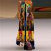 New African Women, Fashionable Bohemian Style, Sleeveless Party For Beach Gatherings, Elegant And Sexy Long Dress_ecoleips.com