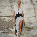 Women's Clothing Swimsuit Women's Lace V Neck Irregular Skirt Swimsuit Set_ecoleips.com