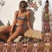 Women's Clothing Split Swimsuit Leopard Print Bikini Gathered Bikini_ecoleips.com