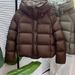 girl High-end Super Stylish Puff Jacket Winter 2025 New Hot Short Hooded Cloud Loose Cotton Coat_ecoleips.com