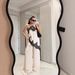 Summer Women's Lace Patchwork Trouser Set Irregular Hem Backless Design Pure And Delicate Cross Border Style Beautiful Suspender_ecoleips.com