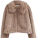 Europe, America, Autumn And Winter New Fur Women's Artificial Fur Coat Long-sleeved Jacket Zipper Jacket To Keep Warm_ecoleips.com