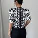 Women's Clothing Half Sleeved Shirt Pattern Lantern Sleeve Cardigan Shirts_ecoleips.com