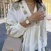 Women's Clothing Summer New Loose Cotton Embroidered Shirt Tops Female_ecoleips.com