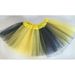 New Color Block Mesh Tutu Adult Dance Skirt_ecoleips.com
