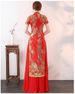 Elegant Vietnamese Ao Dai Dress With Lace & Sequins – Modern Cheongsam For Stage, Performance & Special Occasions_ecoleips.com