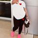Women's Clothing Women's Fashion T-Shirt And Long Pants Set Short Sleeve Clothing Outfit For Women For Formal & Casual For Women_ecoleips.com