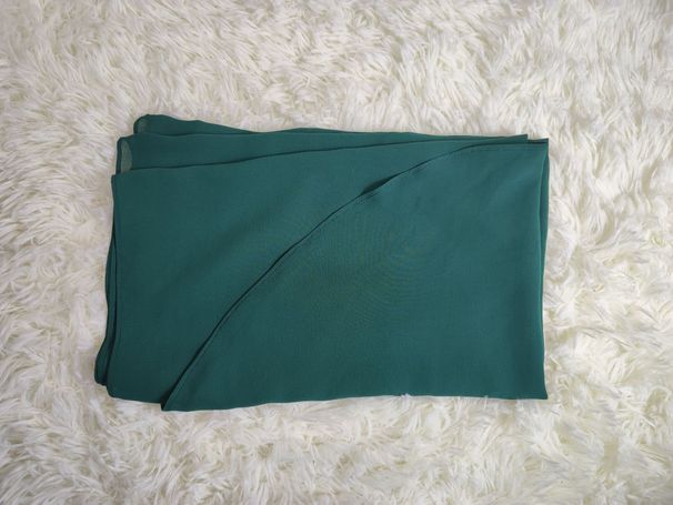 Women's Clothing Colorblock Coat Dubai Arabian Chiffon Dress Solid Color Robe_ecoleips.com