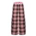 Unisex Vintage Checkered Wide Leg Pants 90s Grunge Plaid Trousers For Men And Women_ecoleips.com