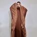 Women's Clothing Muslim Fashion Robe Dress Waist Satin_ecoleips.com