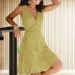 European And American Foreign Trade Women's Clothing 2023 Summer New Casual Slim-fit Printed Tie-neck_ecoleips.com