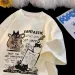 M-8XL 2025 New Summer Korean Style Fun Cartoon Print T-shirt Man Women Unisex Oversized Plus Size Tshirt Trendy Tees_ecoleips.com