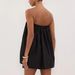 Strapless Ruffled Off Shoulder Top And Shorts Set Style Spring Summer New Two Piece Set_ecoleips.com