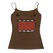 Girls' Summer Retro Rhinestone Camisole Tank Top Y2K Style Domo Kun round Neck Short Sleeve T-Shirt for Foreign Trade_ecoleips.com