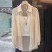 Women's Clothing Shiny Pearlescent Chiffon Long Sleeved Sun Protection Shirt Loose And Versatile Shirt Jacket_ecoleips.com