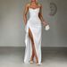 ng2510292 Diyun Cross-Border European And American Elegant Evening Strapless Long Dress Women's Clothing 2025 Autumn_ecoleips.com