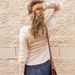 Women's Clothing Spring And Autumn New Round Neck Button Lace Sleeves Loose Inner Wear Outer Wear Long Sleeve T Shirt Women_ecoleips.com