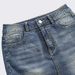 Women's High-Waisted Retro Distressed Embroidered Denim Mini Skirt Slimming Bodycon Sexy Cross-Border Exclusive_ecoleips.com