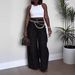 Women's Clothing Spring/Summer Denim Straw Wash Workwear Jeans With Pockets Regular Fit Solid Pattern_ecoleips.com