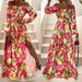 Women's Clothing Summer Newholiday Style One Shoulder Large Swing Skirt Sexy Printed Dress_ecoleips.com
