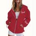 Women's Clothing Fashion Printed Long Sleeved Hooded Collar Zip Up Cardigan Jacket Loose Casual Boyfriend Style Women's Outerwear_ecoleips.com