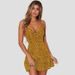 Aria Basics Aria Basics New European And American Cross-border Foreign Trade Clothing: Polka Dot Back-tie Fashion Personality Dress For_ecoleips.com