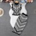 Women's Clothing Retro Jacquard Knitted Suit Women's Sleeveless Vest Mid Length Skirt High End Lady Two Piece Suit_ecoleips.com
