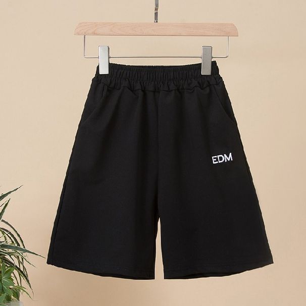 Women’s Clothing Sports Shorts Women's Thin Loose Straight Cotton Slim Casual Trend Style Shorts Five Point Pants_ecoleips.com