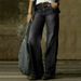 Women's Clothing Retro Fashion Casual Straight Wide Leg Pants For Women Women's Popular Jeans_ecoleips.com