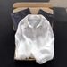 Highly Recommended High-end Imported Linen White Shirt For Women, 2026 New Model, Minimalist Style, Sun-protective Top_ecoleips.com