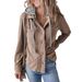 2025 Fall/Winter New European American Style Women's Hooded Drawstring Striped Jacket With Turn-down_ecoleips.com