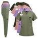 Women's Clothing Operating Room Short Sleeved Hand Washing Clothes Female Skin Management Nurse Clothes Surgeon Isolation Clothes Work Clothes_ecoleips.com
