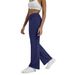 K Naked Feeling V Waist Cross Wide Leg Pants With Pockets Fitness Sports Yoga No T Line Long Pants Casual Pants Female_ecoleips.com
