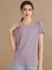 K Loose Short Sleeved Yoga Suit For Women, High-end Sensory Quick Drying Sports T-shirt, Professional Breathable Running Training Fitness Suit Top_ecoleips.com
